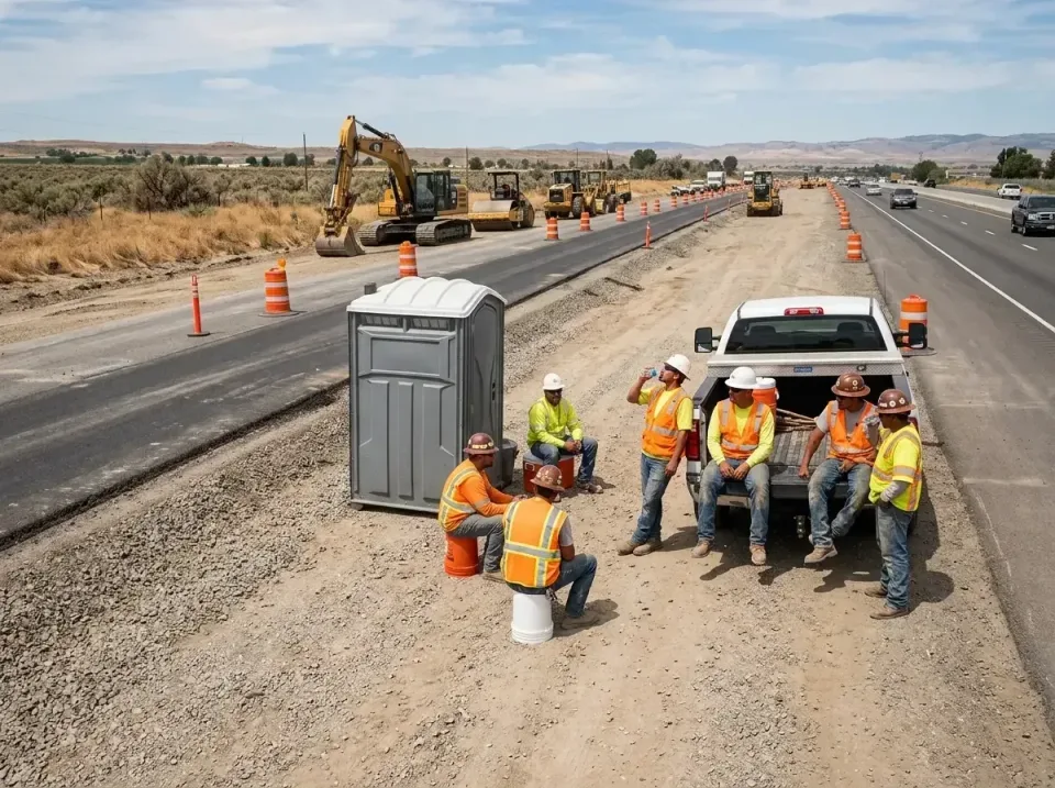 highway-road-construction-crew-007 — frequently asked questions, Porta Potty and Restroom Rentals in Warrenton, MO